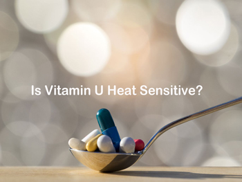 Is Vitamin U Heat Sensitive?